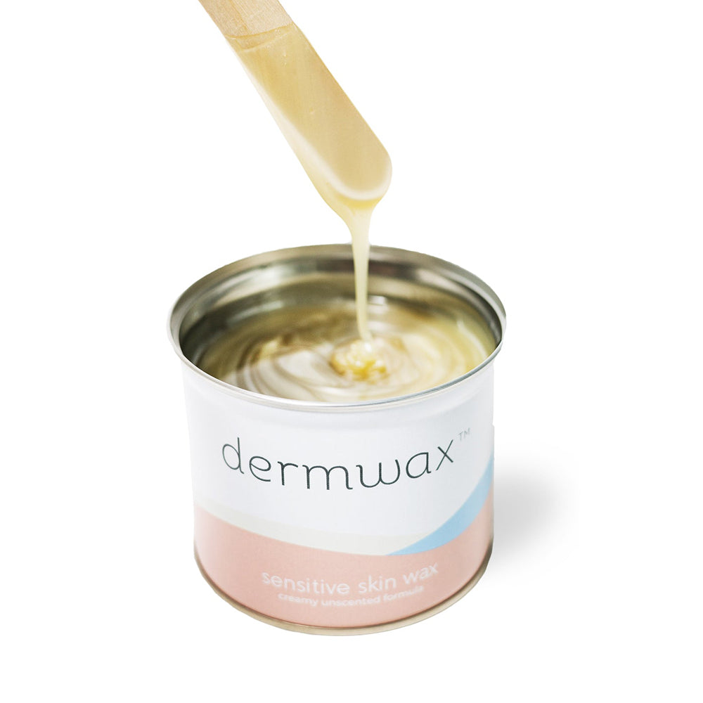 Dermwax Pearl Creamy White Metallic Soft Wax, 14oz