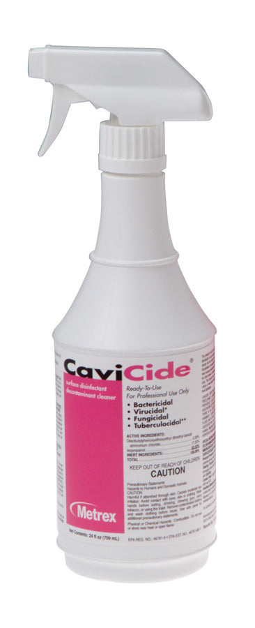 Metrex 13-1024 Cavicide Surface Disinfectant, 24 oz Spray Bottle