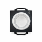 Dermwax Single Wax Warmer, Black with Rose Gold Lid