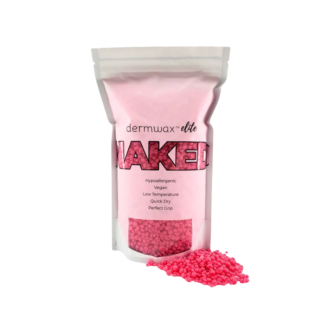 Dermwax Elite NAKED Sparkle Malibu Hard Wax Beads