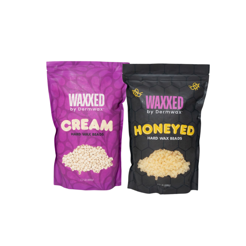 Waxxed Kit: Cream + Honeyed Hard Wax Beads